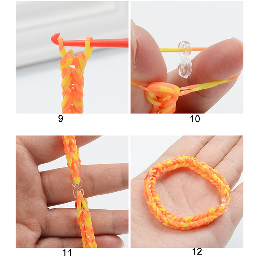 Set DIY cu Bratari, Elastice Multicolore si Accesorii [7]