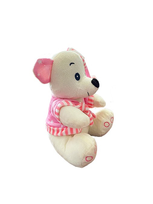 Jucarie de Plus Roz, Ursulet Somnoros, 20 cm [4]