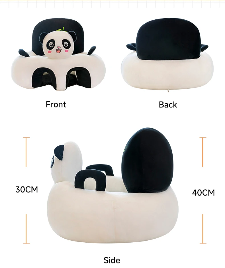 Fotoliu din Plus pentru Bebelusi, Panda Jucaus [4]