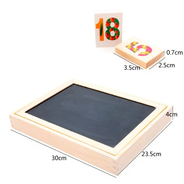 Tablita 2 in 1 - Litere, Semne Matematice, Cifre, Desen [9]