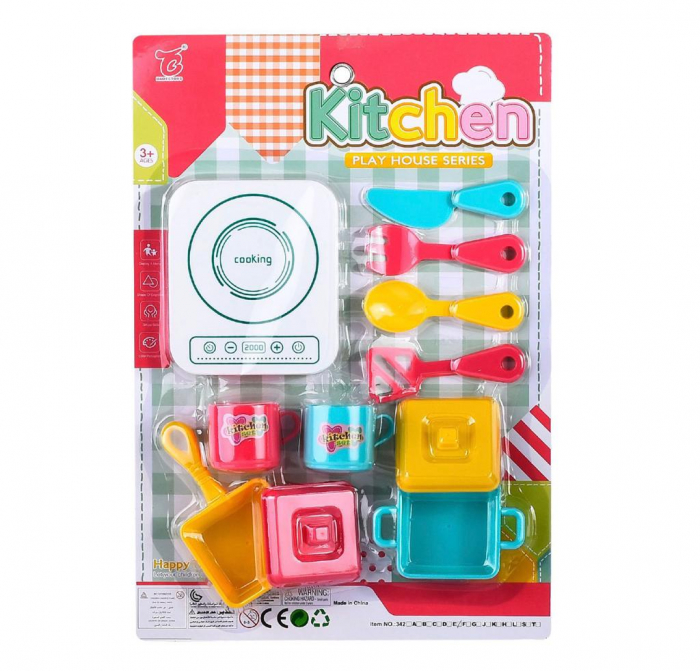 Set Mini-Bucatarie, Joc de Rol, 9 piese [1]