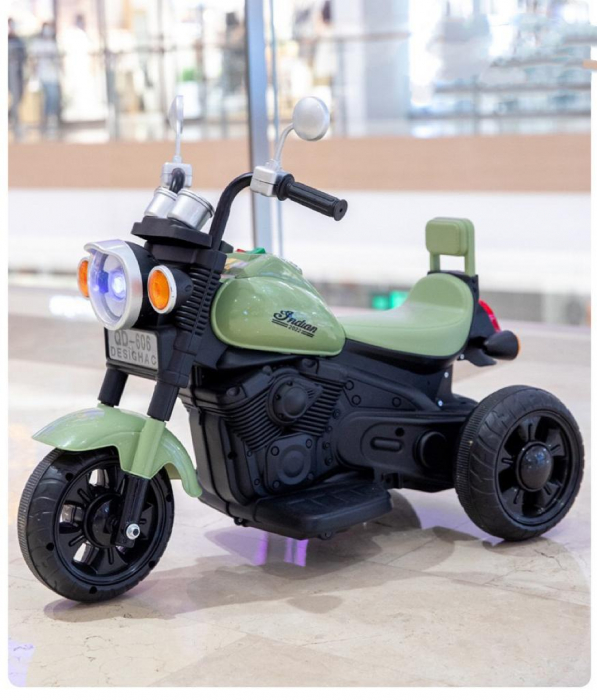 Motocicleta Electrica, cu 3 Roti, cu Lumini si Sunete, 6V [8]