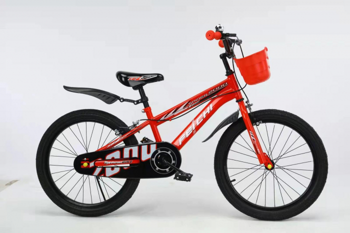 Bicicleta Copii 12 Inch cu Roti Ajutatoare - Rosu [1]