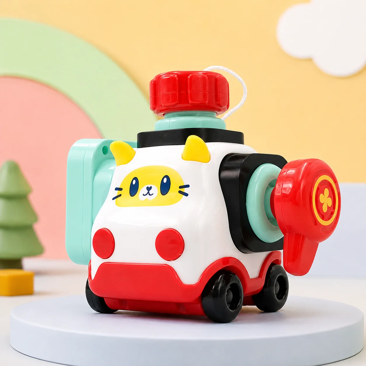 Jucarie Educationala Tip Set Montessori cu Jocuri Interactive de Construit [3]