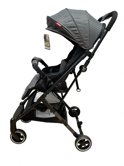 Carucior Sport, Pliabil Troller, Spatar Reglabil - Gri [5]