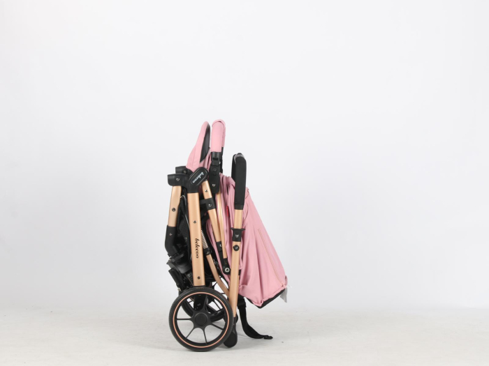 Carucior Sport Tip Troller Pliabil, Maner Reversibil, Spatar Reglabil ROZ BOMBON [10]