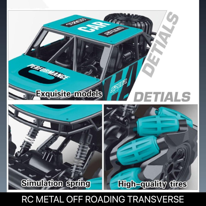Masina cu Telecomanda 4x4 pentru Drift, Rosu [5]
