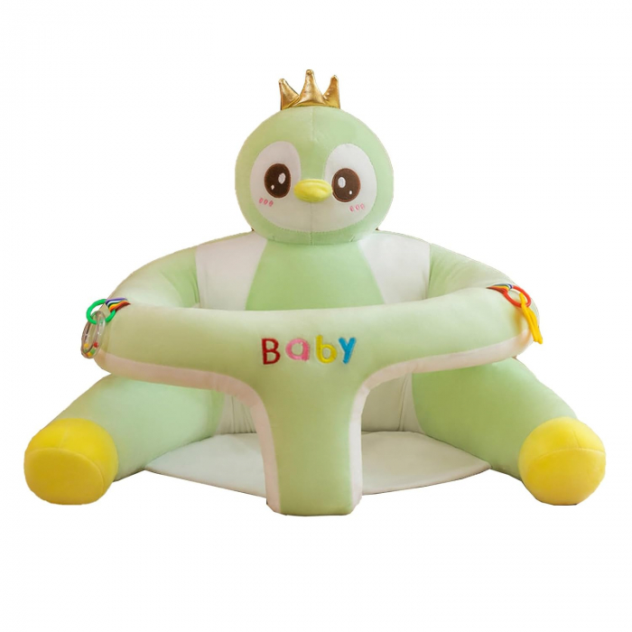 Fotoliu din plus pentru copii cu jucarii atasate, model animalute vesele [2]