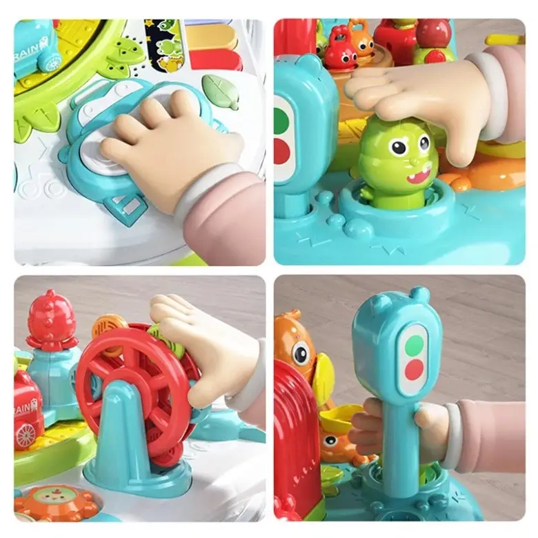 Masuta interactiva - jucarie pentru dexteritate,concentare,coordonare,motricitate [6]