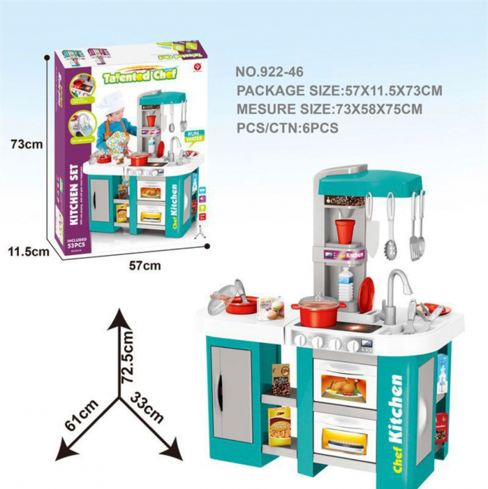Joc de Rol Micul Bucatar, Set cu 53 de Accesorii [6]