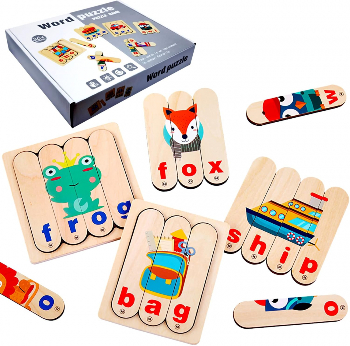 Puzzle Formeaza Cuvinte in Limba Engleza pentru Copii [1]