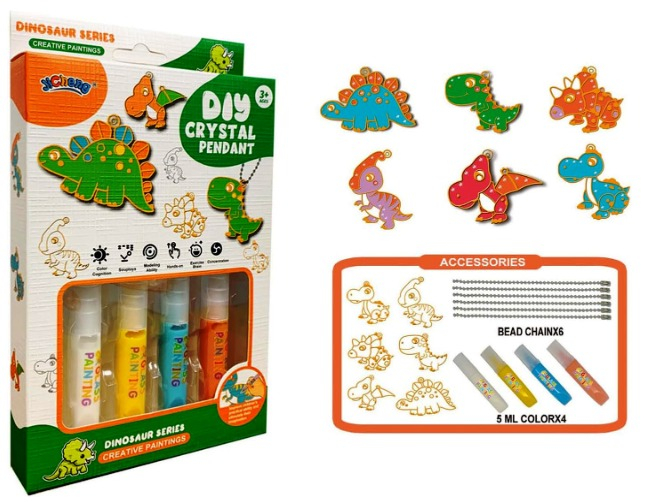 Set DIY Creeaza Pandantive, Model Dinozauri [1]