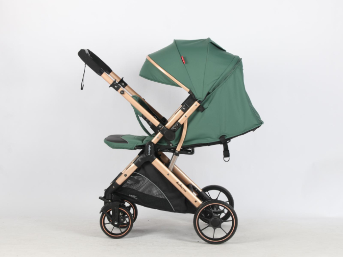 Carucior Sport Tip Troller Pliabil, Maner Reversibil, Spatar Reglabil VERDE [5]