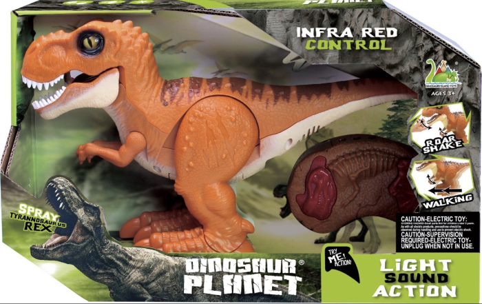 Dinozaur T-Rex Interactiv cu Telecomanda, Lumini si Sunete [2]