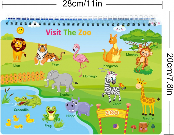 Carte Educativa Busy Book pentru Prescolari [4]