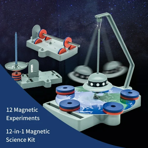 Kit STEM 12 Experimente Stiintifice cu Magneti [5]