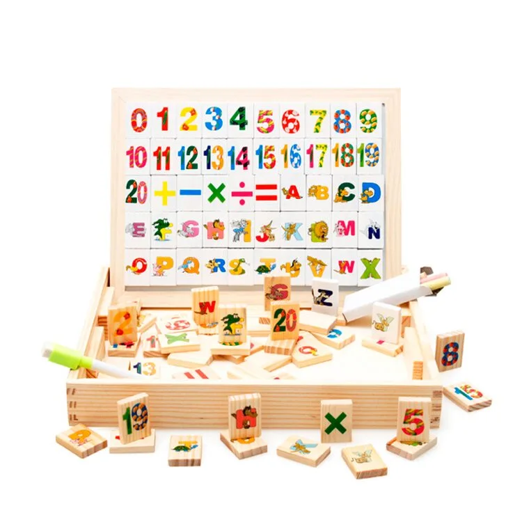Tablita 2 in 1 - Litere, Semne Matematice, Cifre, Desen [1]