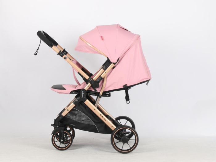 Carucior Sport Tip Troller Pliabil, Maner Reversibil, Spatar Reglabil ROZ BOMBON [5]