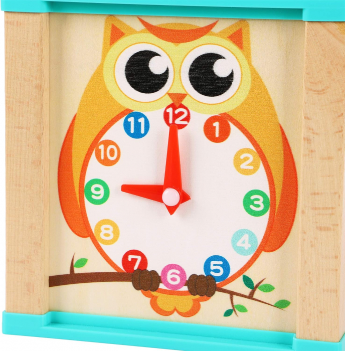 Joc Montessori Multifunctional din Lemn cu 5 Activitati [4]