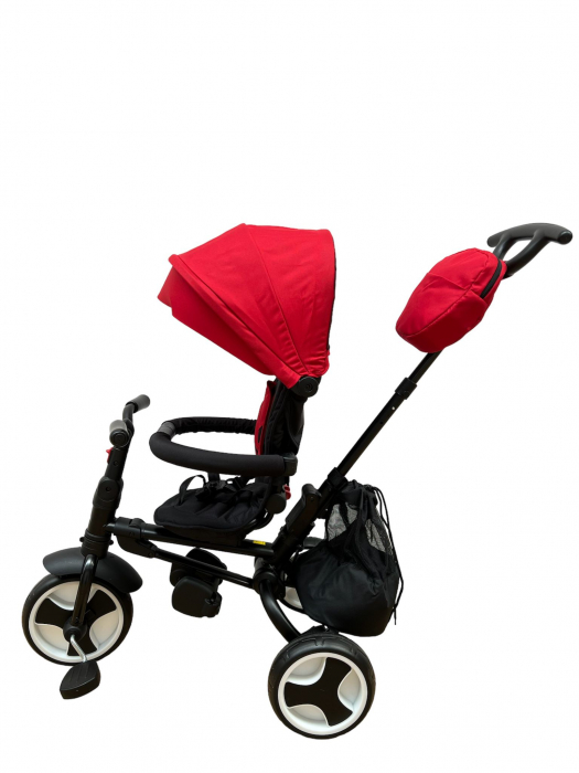 Tricicleta Pliabila pentru Copii, Reversibila, Spatar Reglabil -  L-Sun Rosu [2]