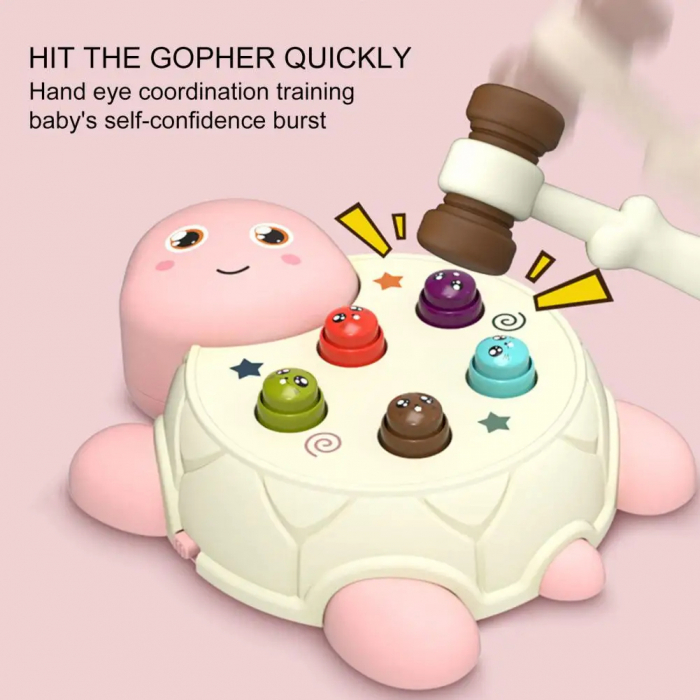 Joc Interactiv de Motricitate cu Ciocanel Whack-a-Mole [7]