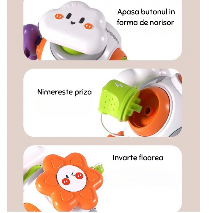 Cub interactiv cu 6 activitati - model racheta [3]