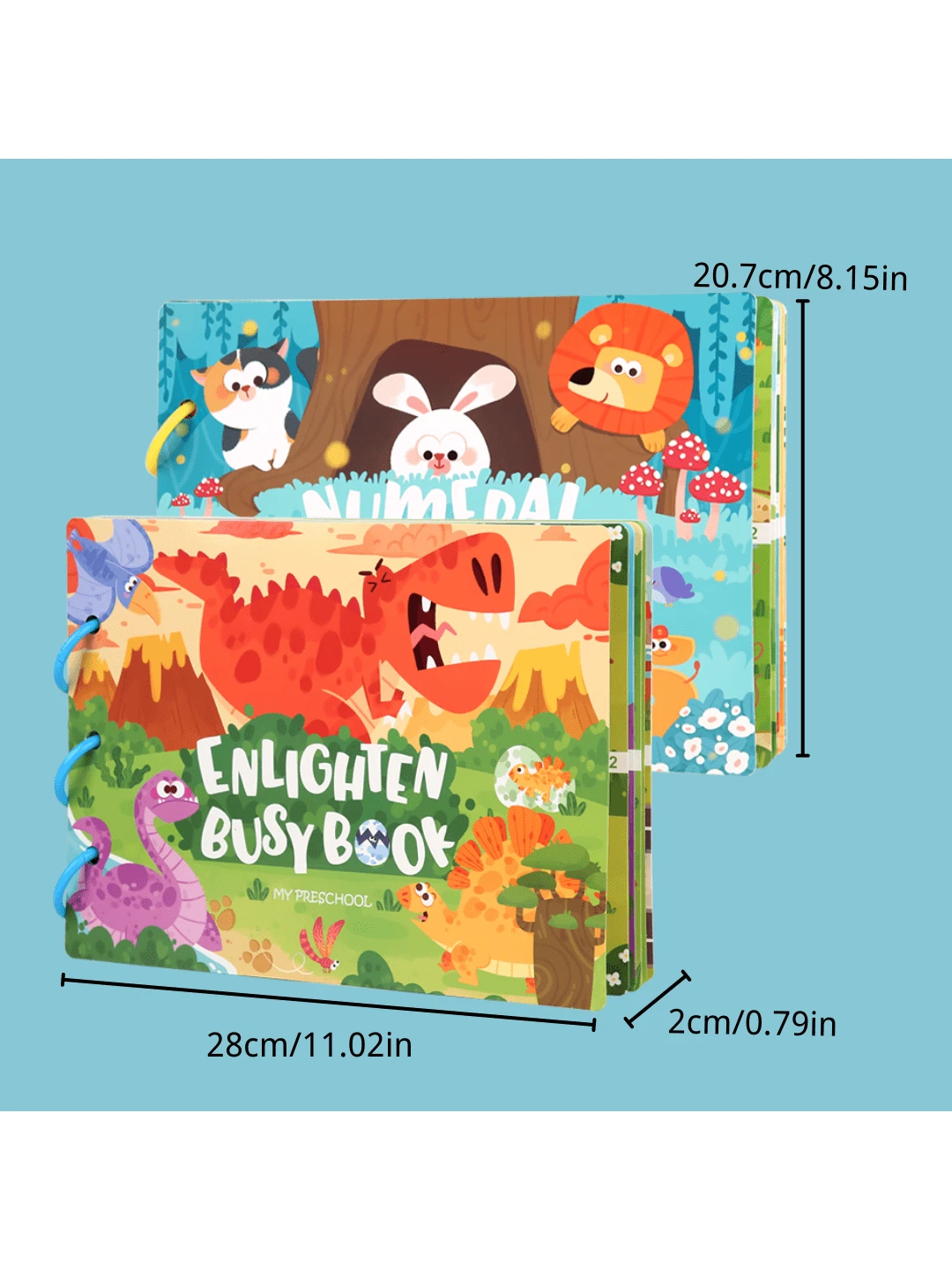 Carte Educativa pentru Copii, Busy Book Invatam Numerele [5]