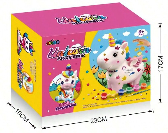 Pusculita DIY in Forma de Unicorn [2]