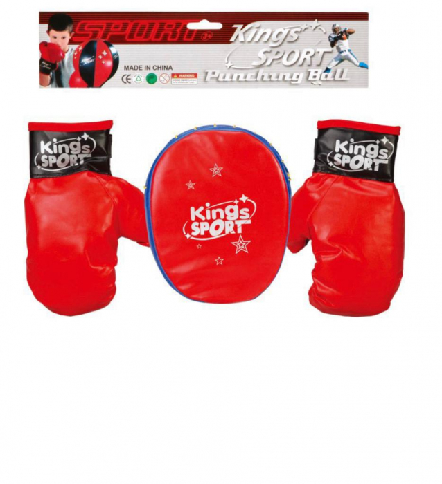 Set Manusi Box pentru Copii, Rosu [1]