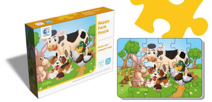 Puzzle pentru Copii, 24 de Piese, Diverse Modele [1]