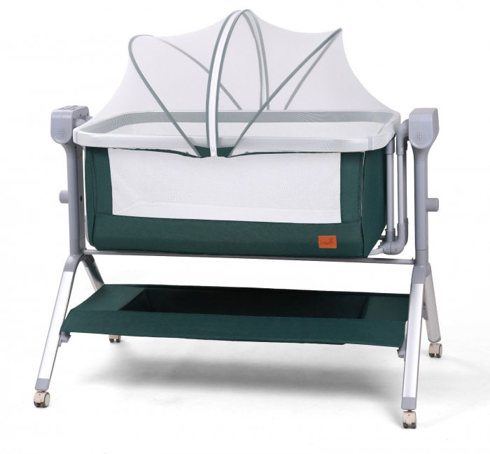 Patut Electric, Pliabil, Reglabil pe Inaltime - Verde [1]