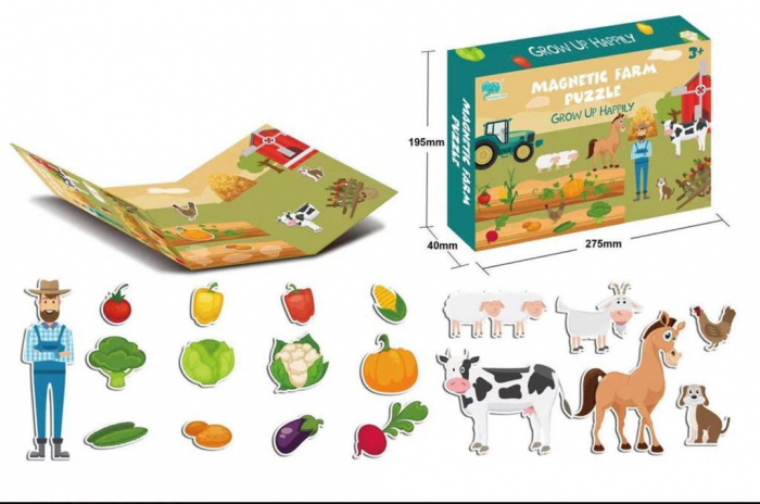Joc Educativ Magnetic cu 28 de Piese [2]