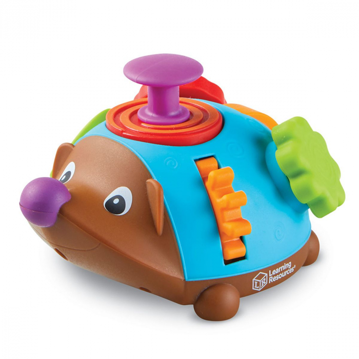 Arici de Jucarie cu 6 activitati pentru bebelusi, multicolor, montessori si motricitate [1]