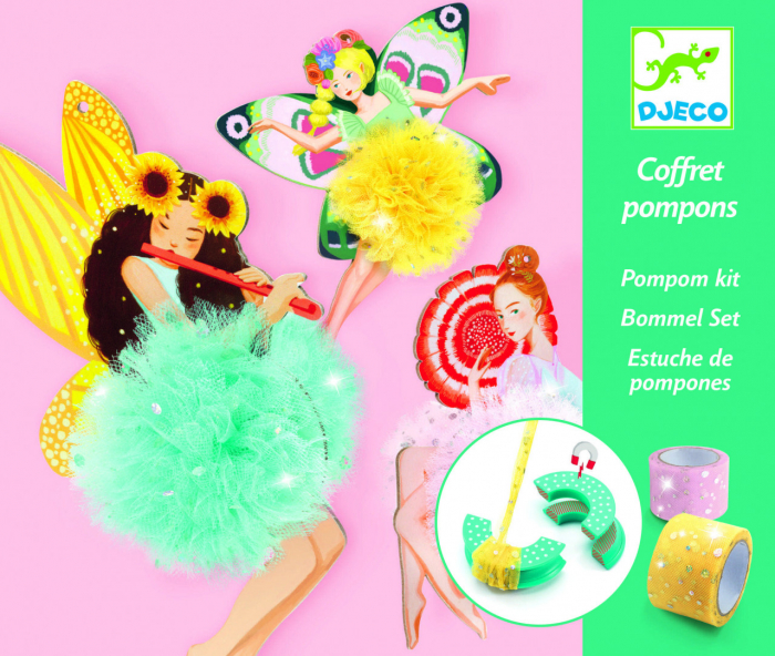 Atelier creativ Djeco, Zane pompom [1]