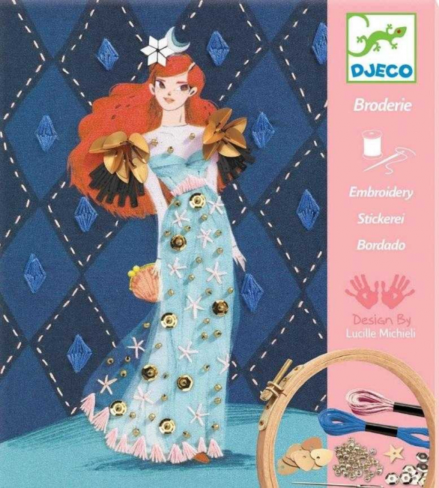 Atelier de brodat si cusut Fashion cocktail, Djeco [5]