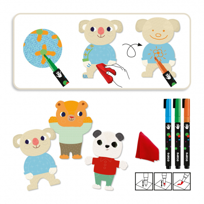 Atelier de desen Cuties, Djeco [4]