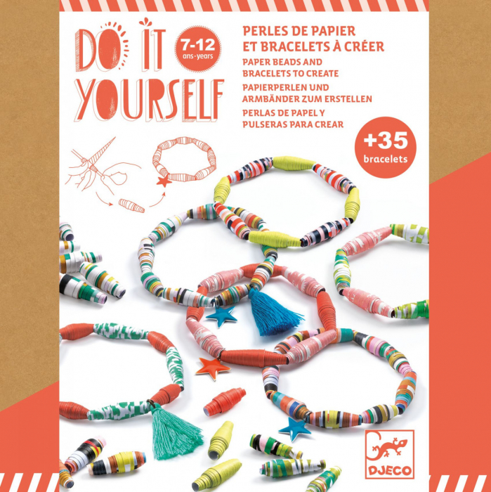 Joc creativ DIY bratari Pop si colorat, Djeco [1]