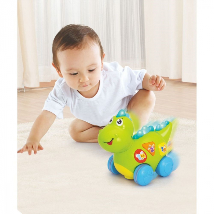 Baby Dinozaurul Interactiv Cu Miscari Melodii Si Lumini [4]