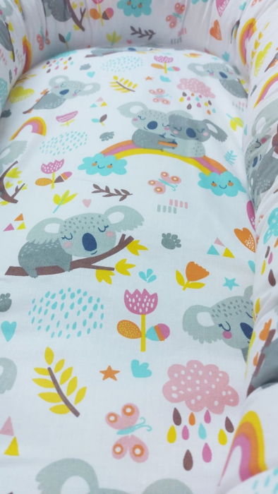 Baby nest din bumbac, Appekids, Koala [2]