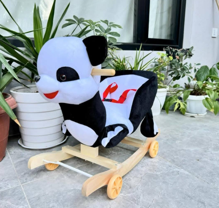 Balansoar Panda Muzical – Plus Moale, Sunete, Stabilitate si Confort pentru Copii [1]