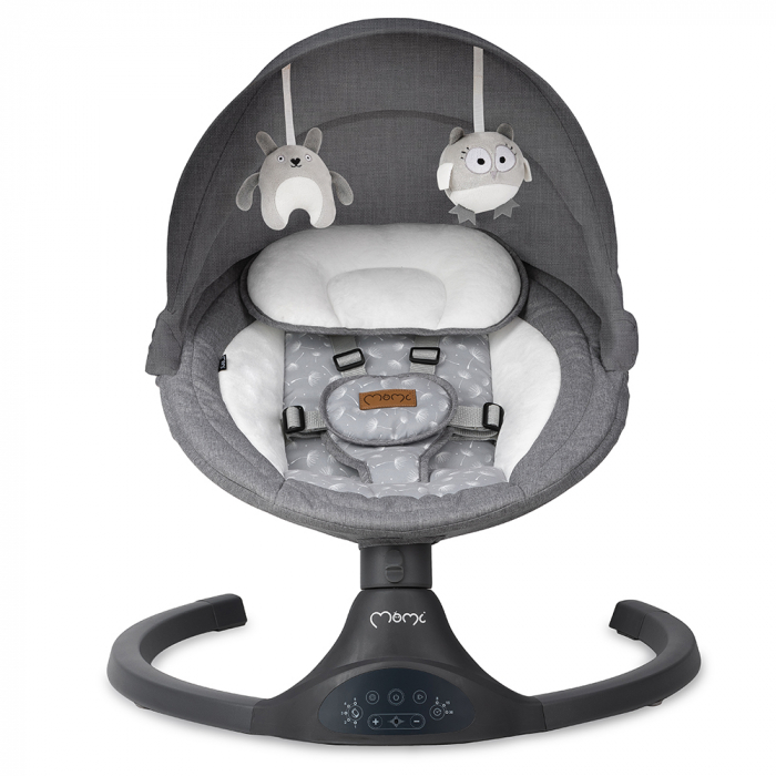 Balansoar electric MoMi Lami, Dark Grey [4]