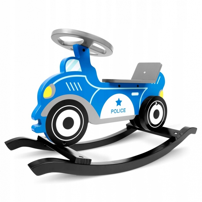 Balansoar masina de politie din lemn Ricokids 785000 [1]