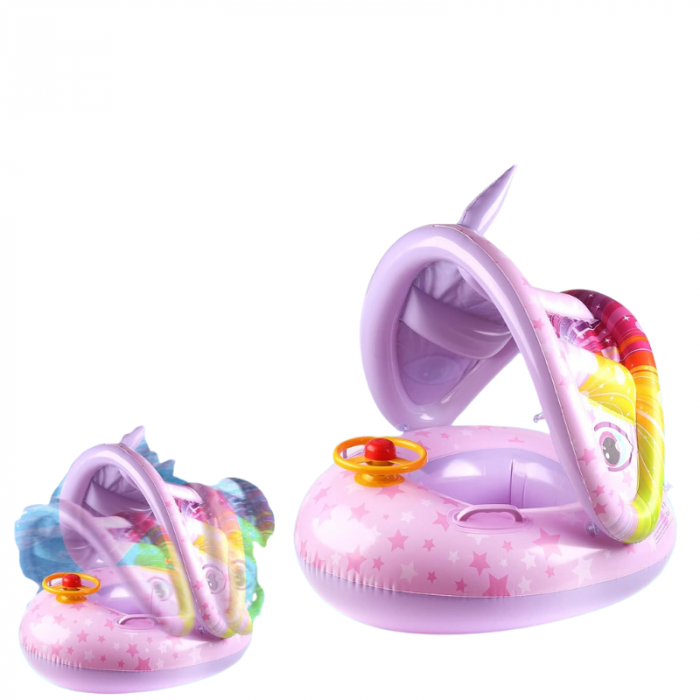 Barcuta cu parasolar si volan - Unicorn gingas [2]
