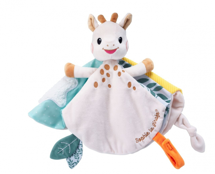 Batistuta comforter moale Sophie cu suport pentru suzeta [1]