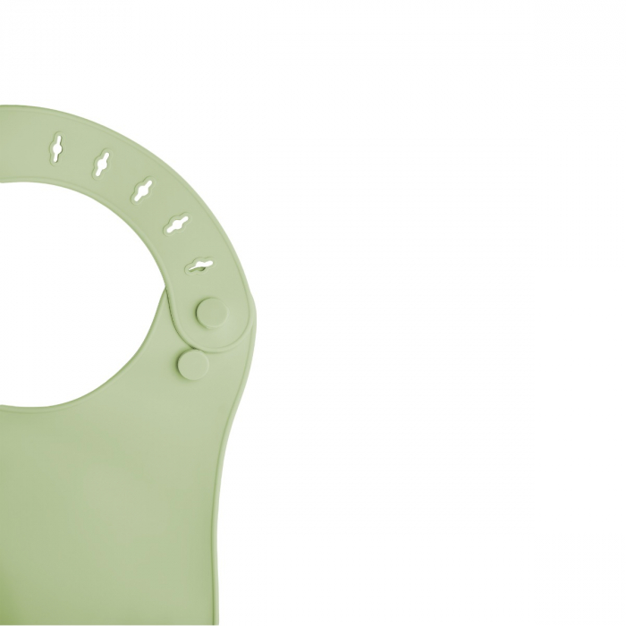 Baveta din silicon, AppeKids - Raw Green [5]