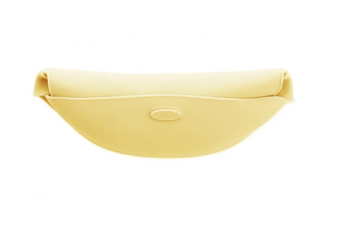 Baveta Flexi Bib Minikoioi, 100% Premium Silicone – Mellow Yellow [3]