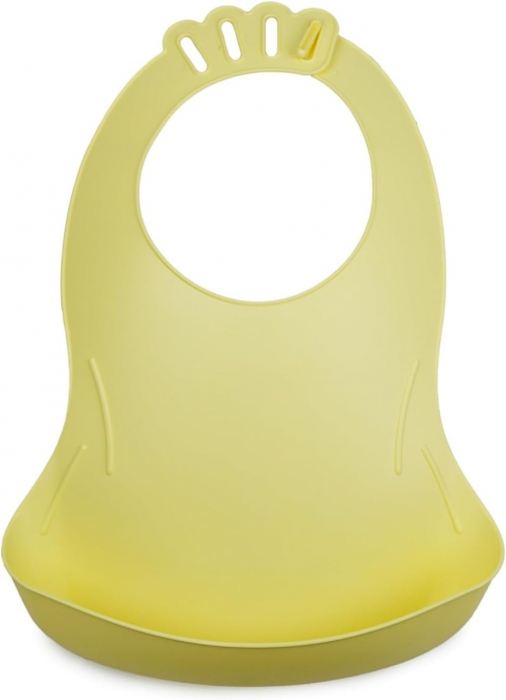 Baveta pentru bebelusi cu sistem colector al hranei CITRON, Thermobaby [1]