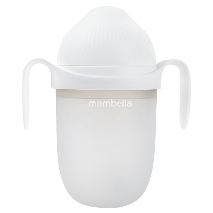 Biberon Anticolici Mombella Breast-Like, 300ml, Tetina 360Ã‚Â° XL Flux Consistent, 100% Silicon, Ivory [2]