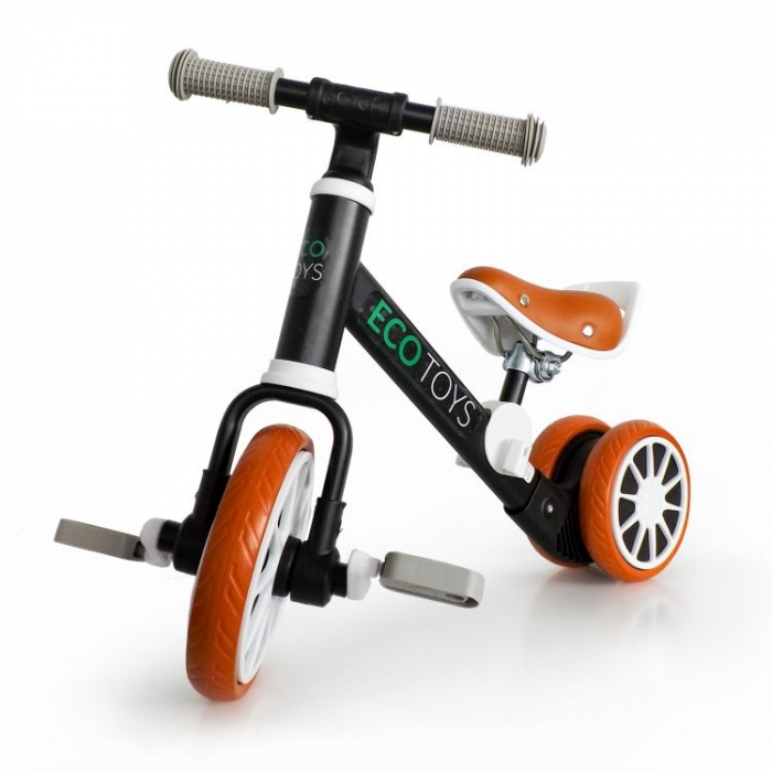 Bicicleta cu pedale detasabile Ecotoys LC-V1307 - Negru [1]