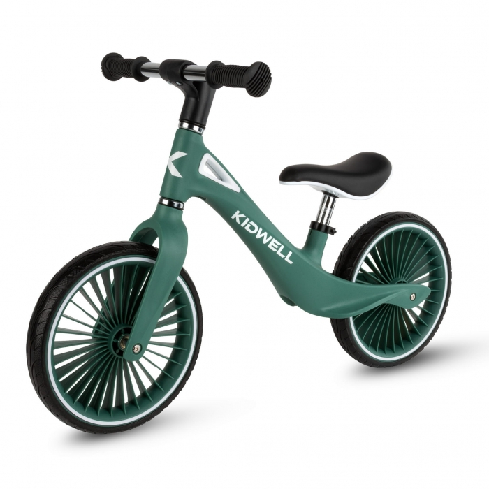 Bicicleta fara pedale, cadru nailon, roti PU, Kidwell NIX - Verde [1]